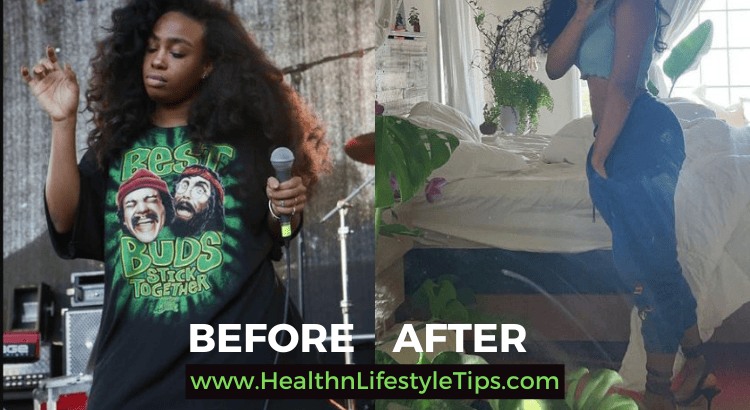 before-after-SZA-weight-loss
